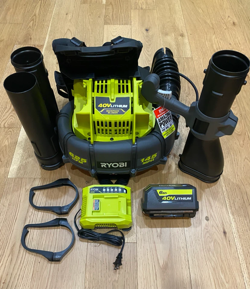 Ryobi 40V Lithium Backpack Leaf Blower
