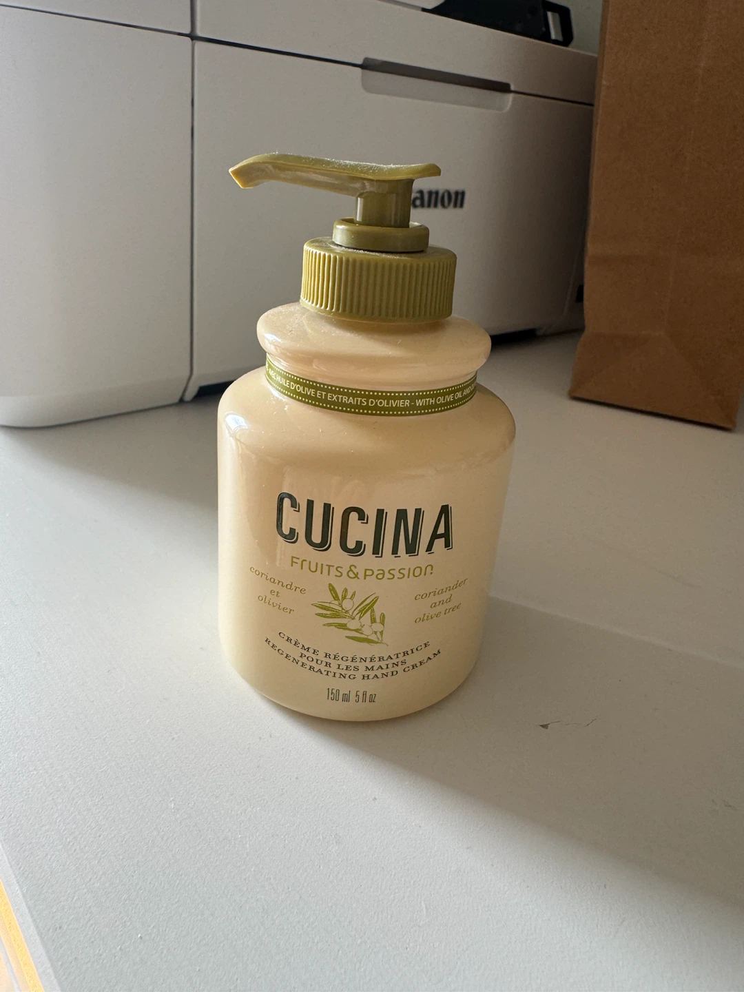 Cucina Coriandre & Olivier Regenerating Hand Cream