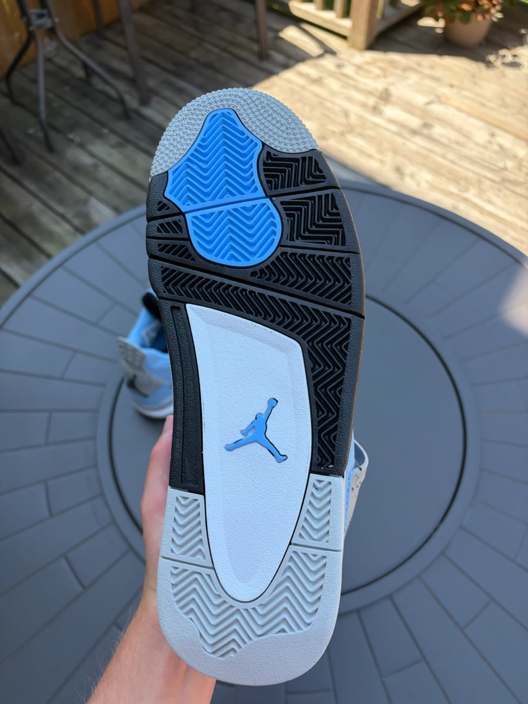 Air jordan 4 university blues - photo 2