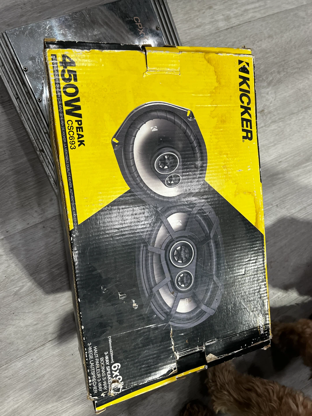 Kicker CSC693 450W Peak 6x9" 3-Way Speakers