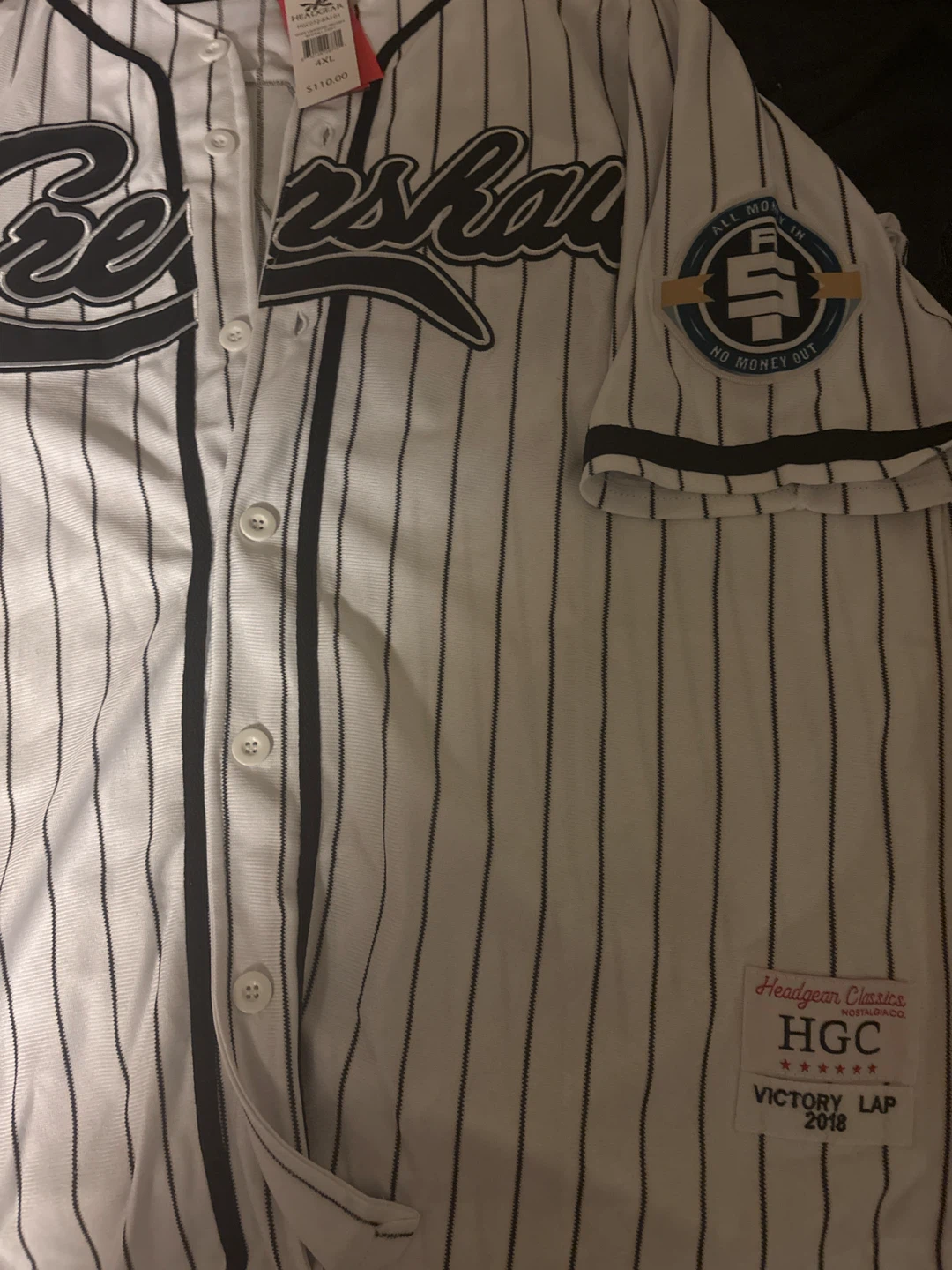 Headgear Classics Victory Lap Baseball Jersey 4XL - photo 3