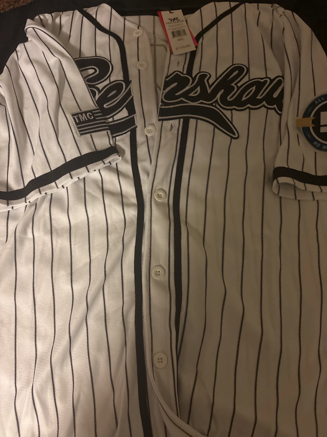 Headgear Classics Victory Lap Baseball Jersey 4XL - photo 4