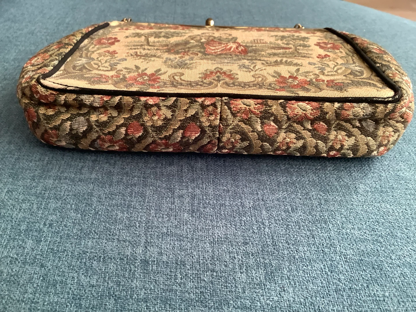 Vintage Floral Tapestry Handbag 🐞 - photo 5