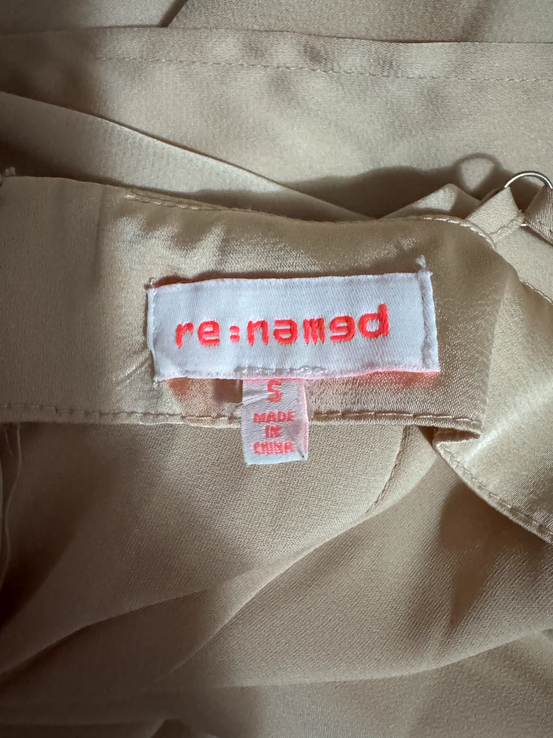 Re:Named Satin Midi Dress - Size S - photo 3
