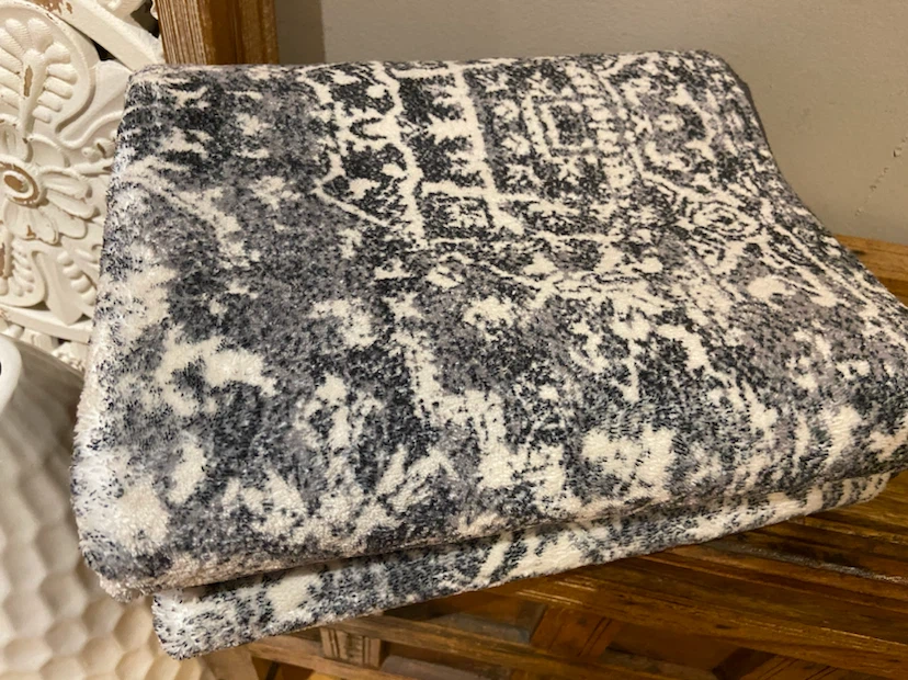 New 2x6 Washable Runner Rug Charcoal Grey - photo 3