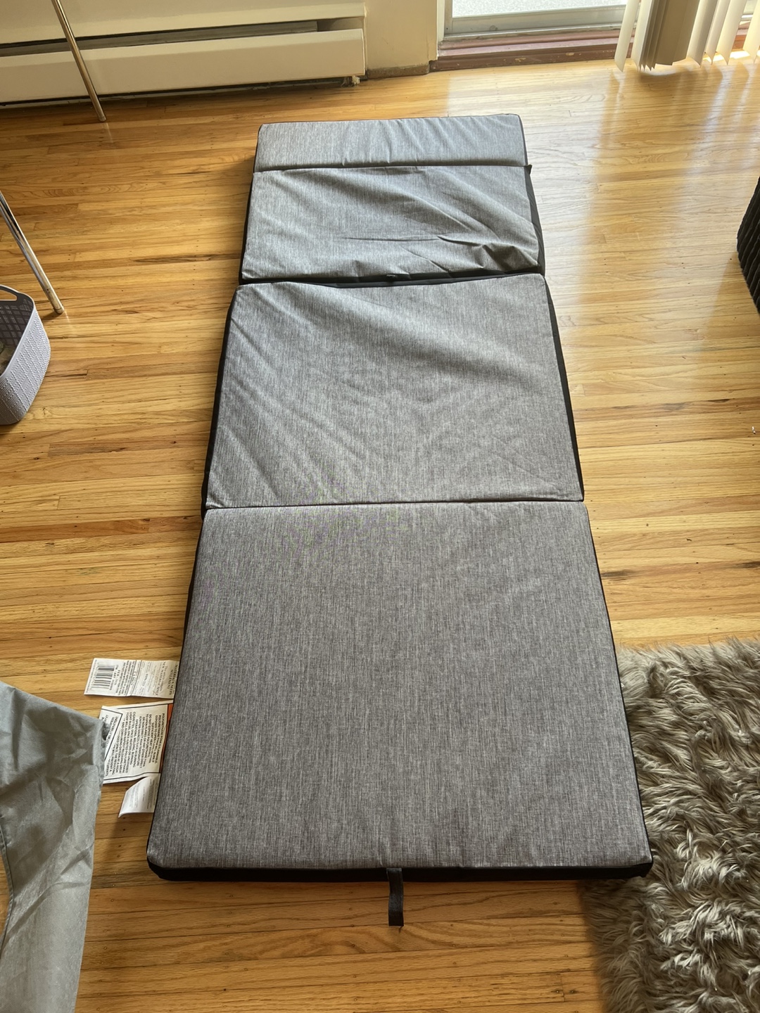 Tri-Fold Mattress with Carrying Bag - photo 2