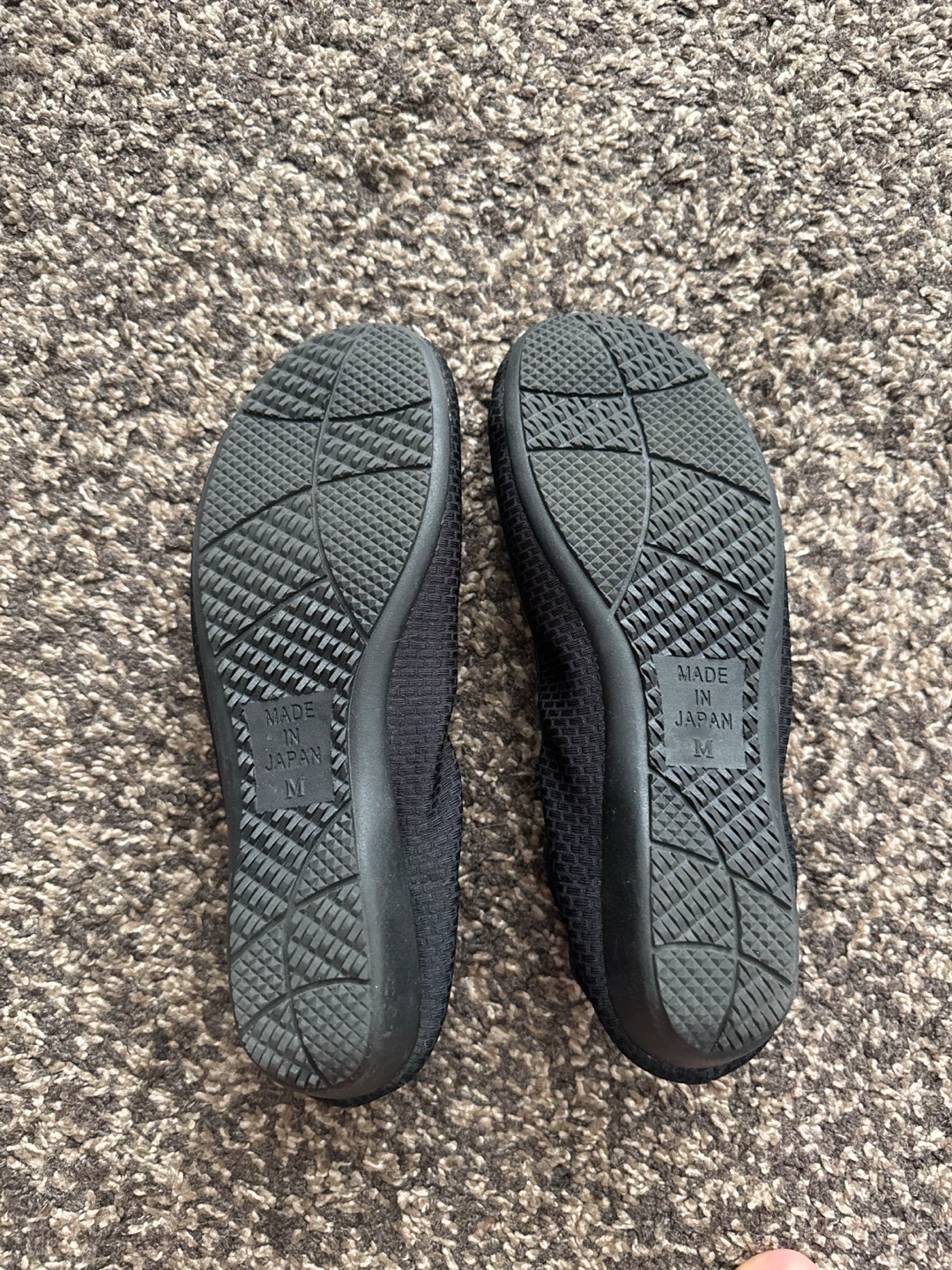 s+d+s women's black flats size M - photo 2