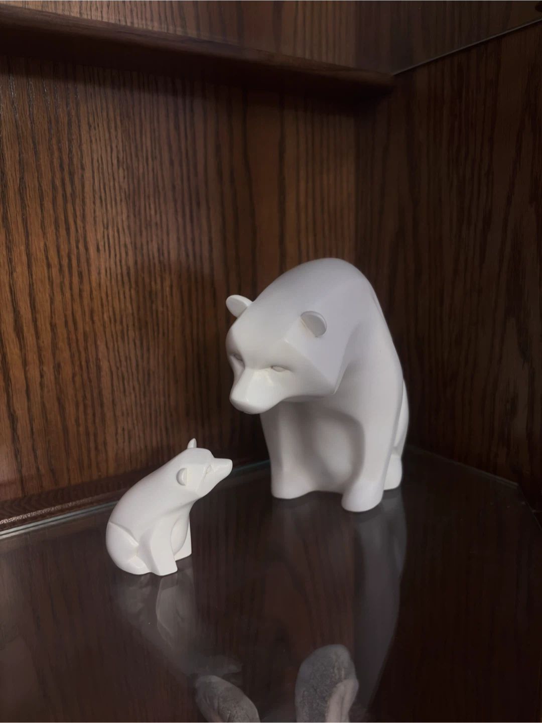 Soapstone Carvings - Loon, Bird and polar bears