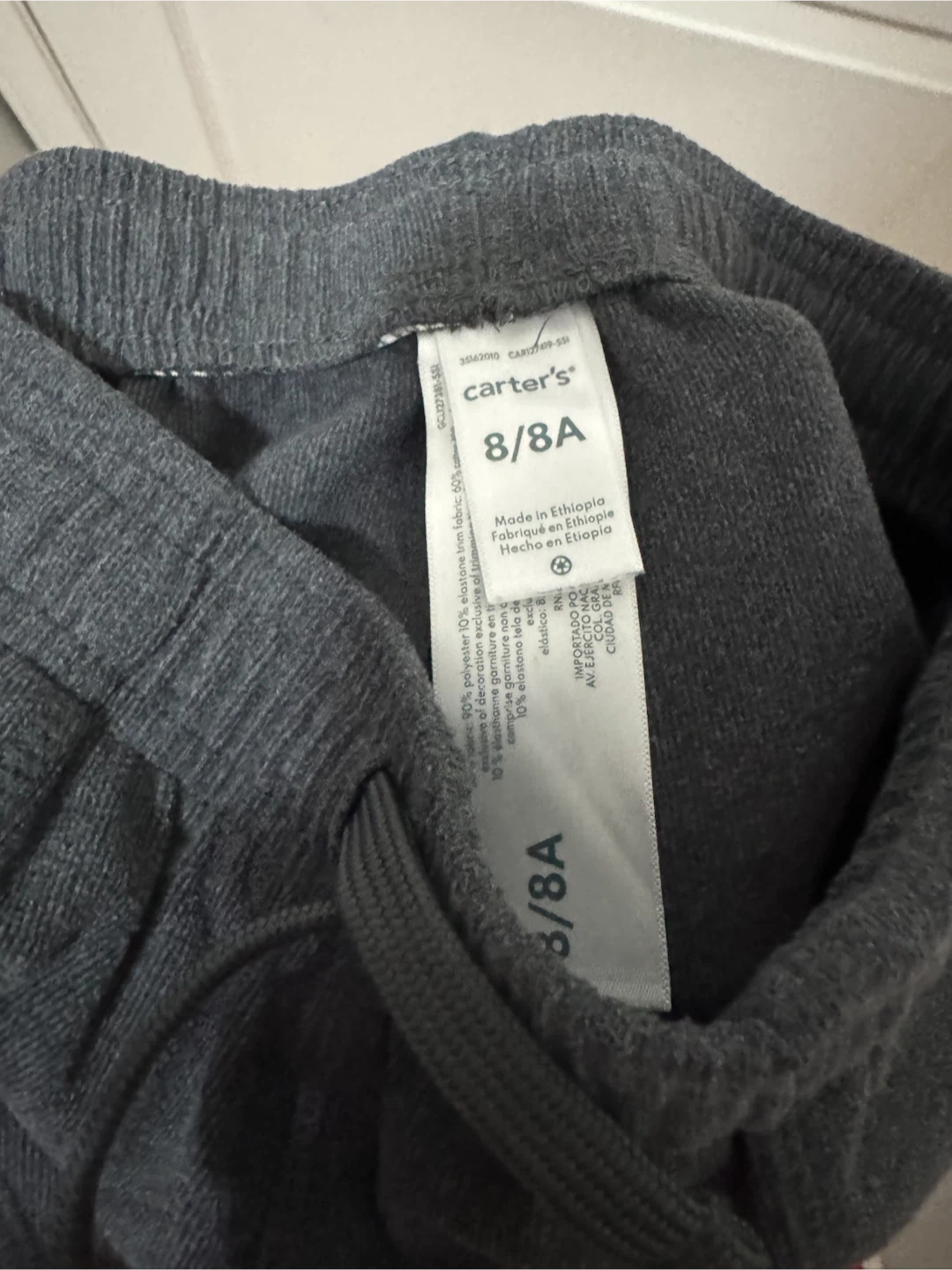 Champion and Carters Joggers Pants sizes 7/8 and 8 $8ea - photo 4