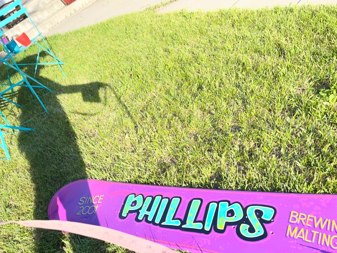 Phillips Brewing & Malting Co Snowboard Sign - photo 3