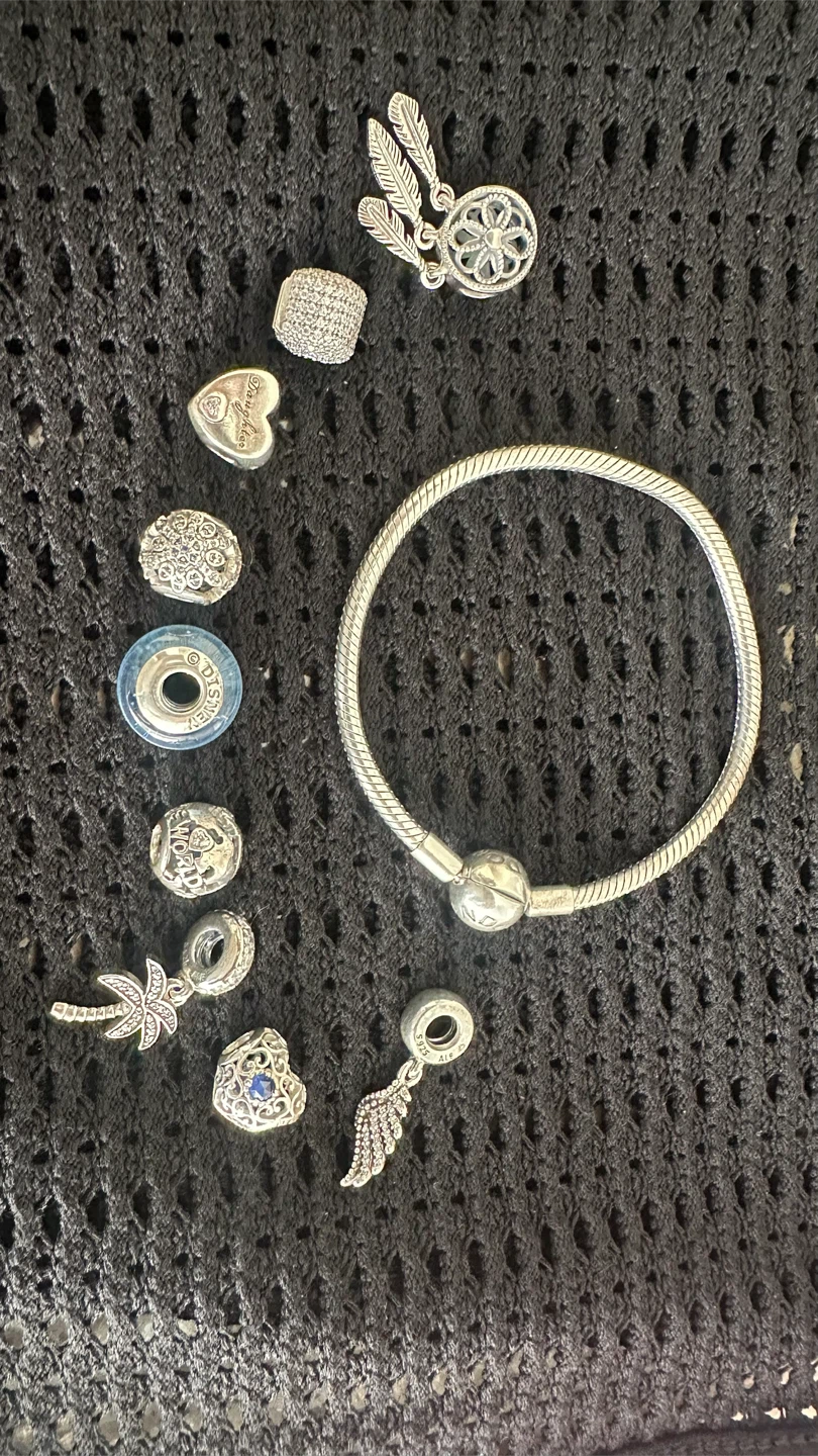 Pandora Bracelet with Charms (price for each)