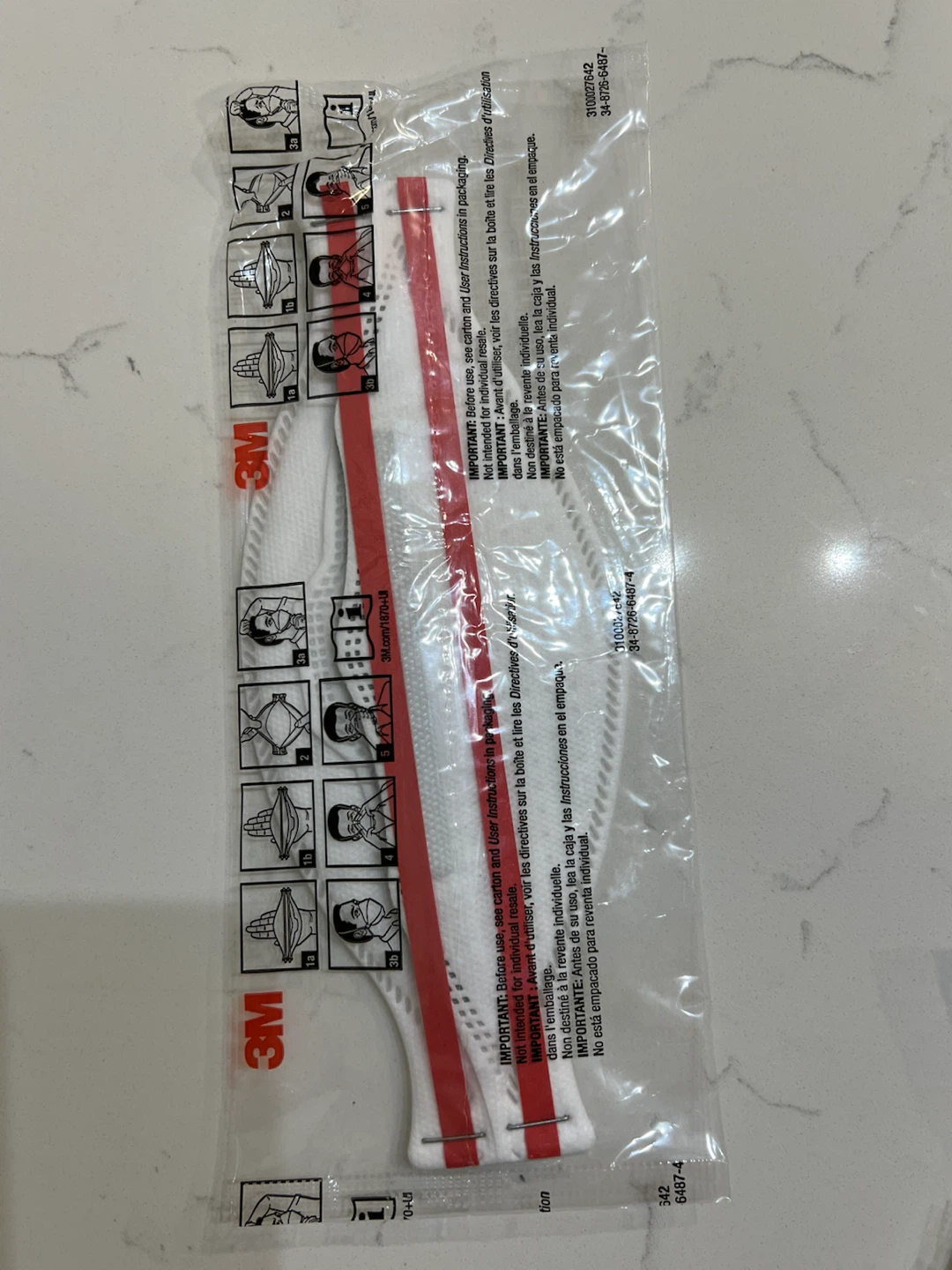 N95 3M AURA MASK