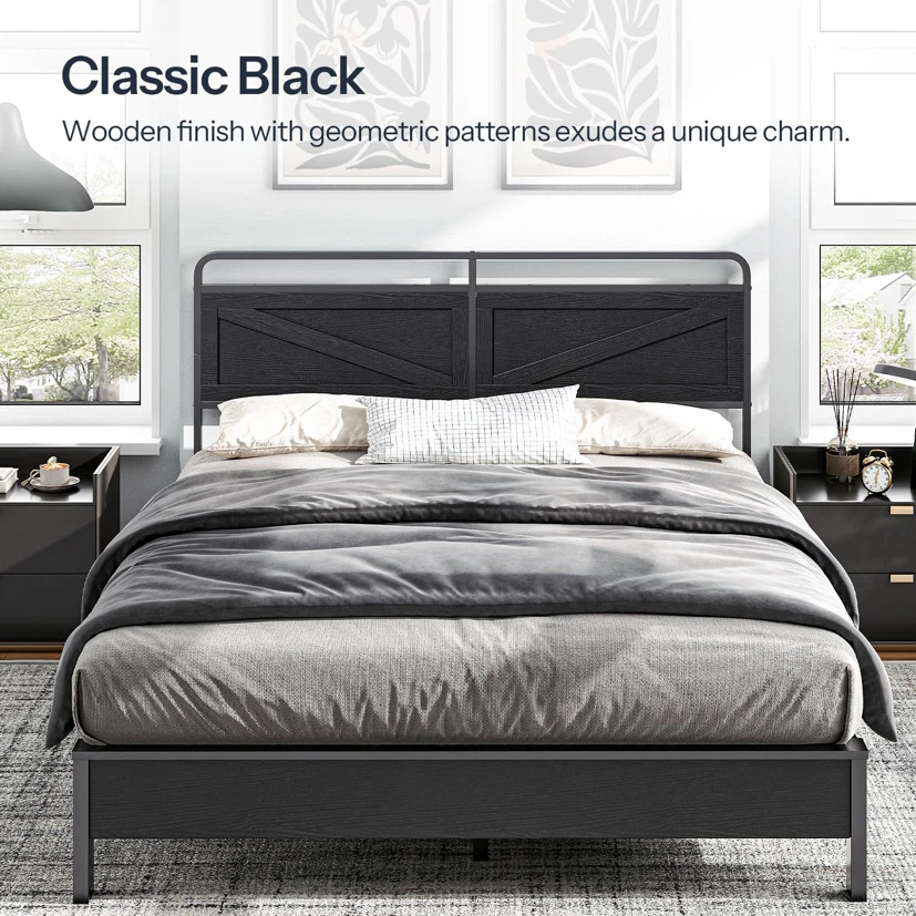 HOOBRO Queen Headboard with Metal Frame - photo 4