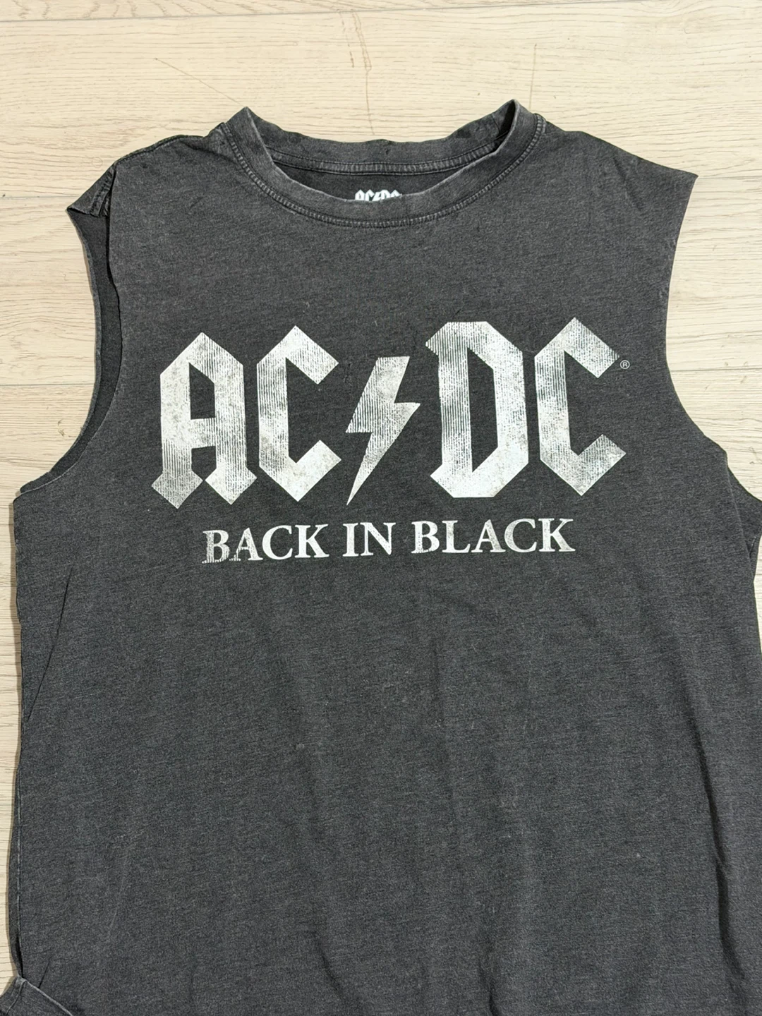 AC/DC Back in Black Sleeveless T-Shirt