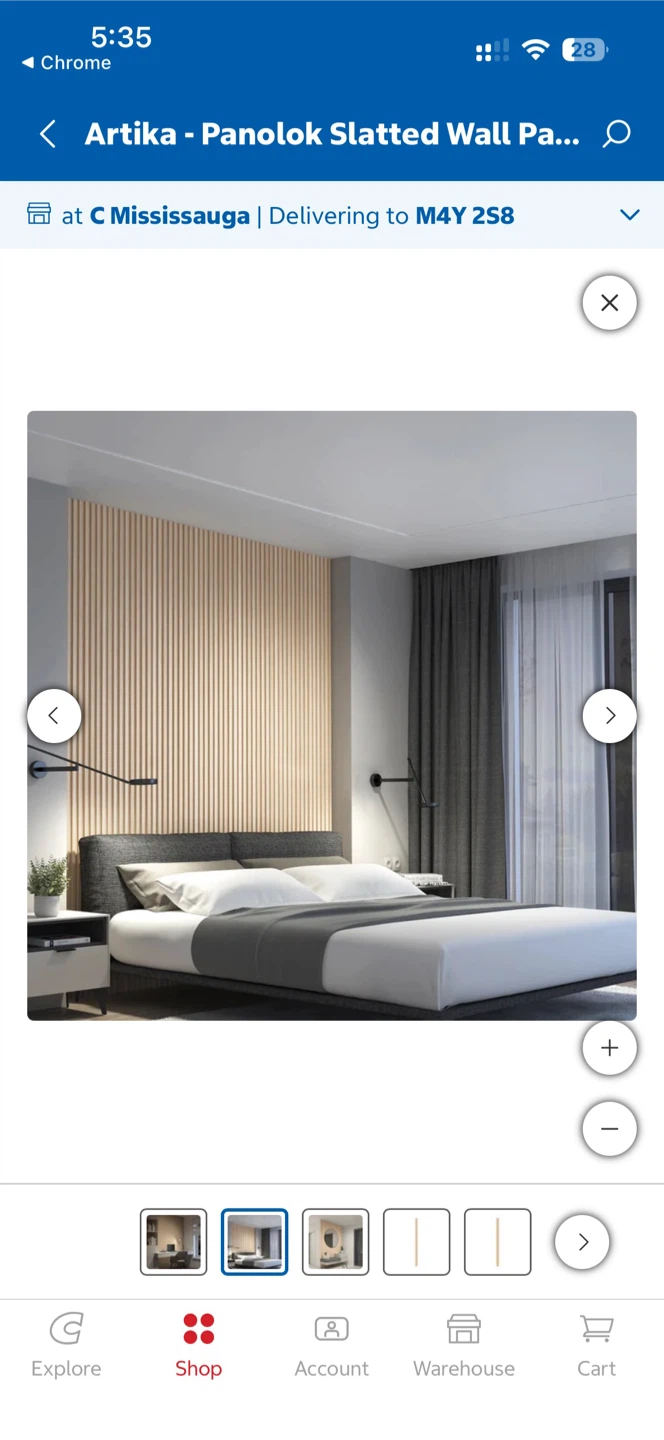 Artika Panolok Slatted Wall Panels