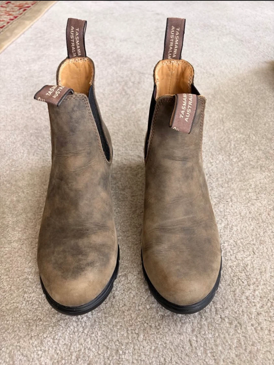 Blundstone Brown Leather Chelsea Boots