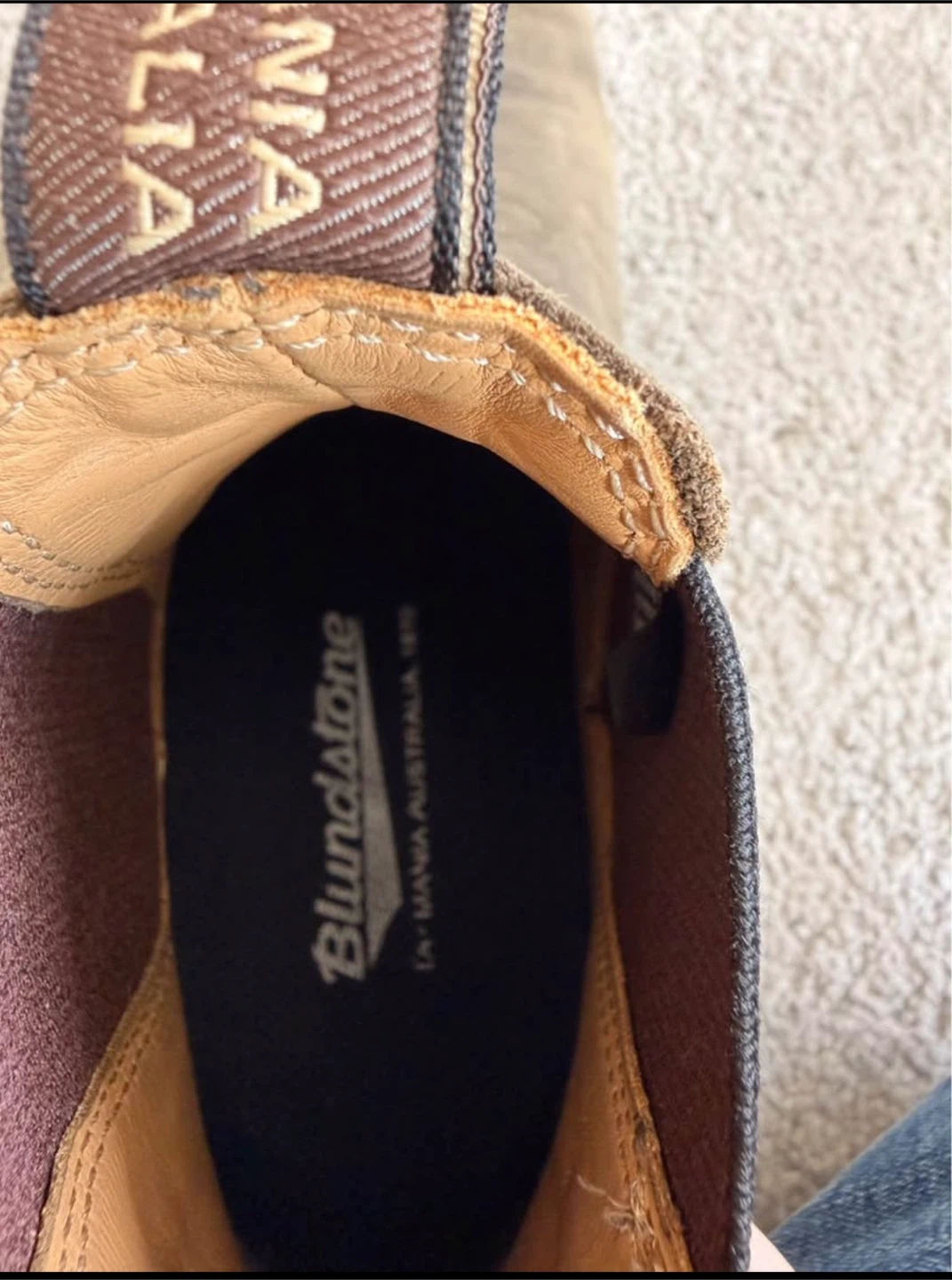 Blundstone Brown Leather Chelsea Boots - photo 3