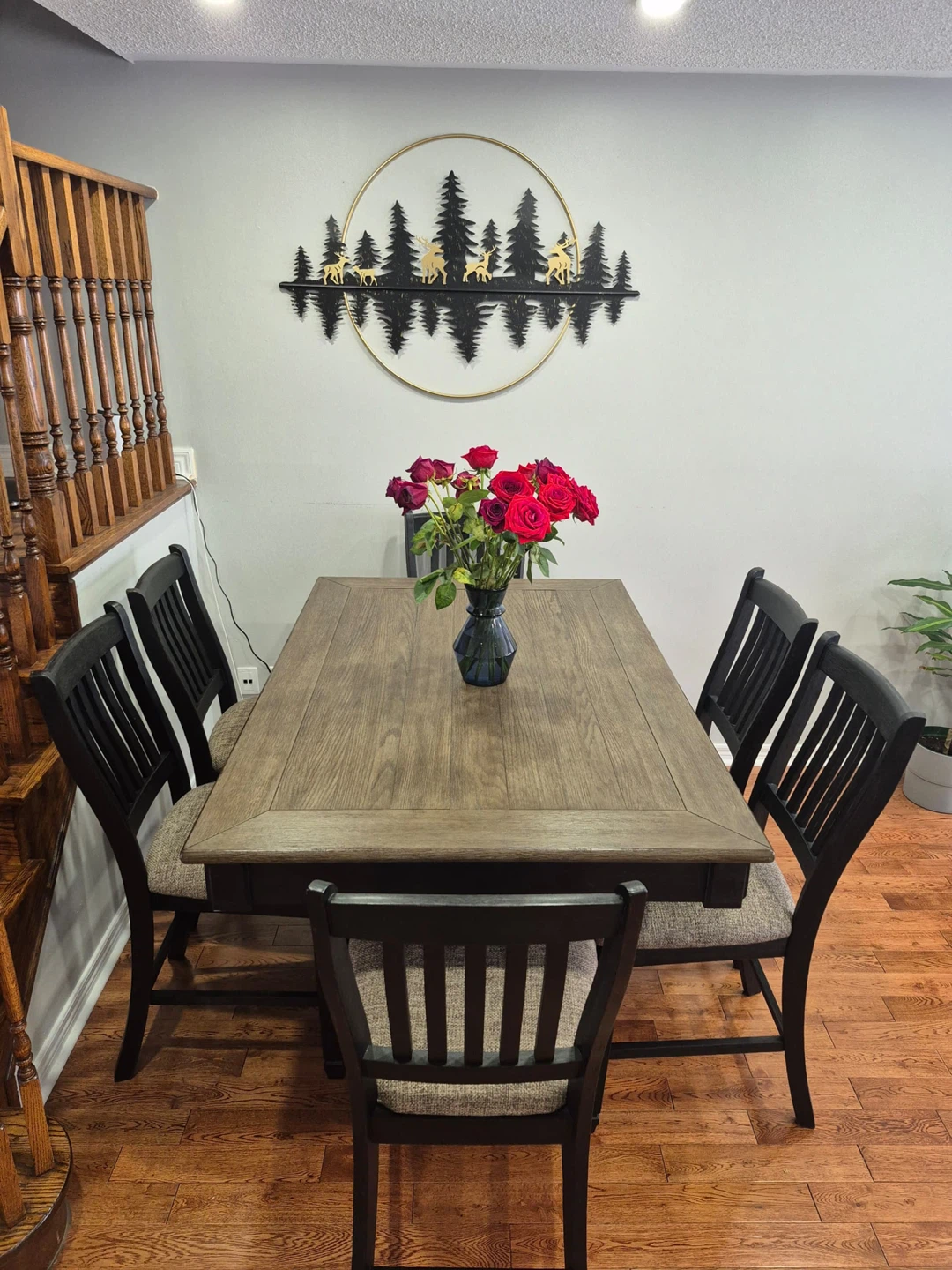 Dining Table and 6 Chairs Set - photo 3
