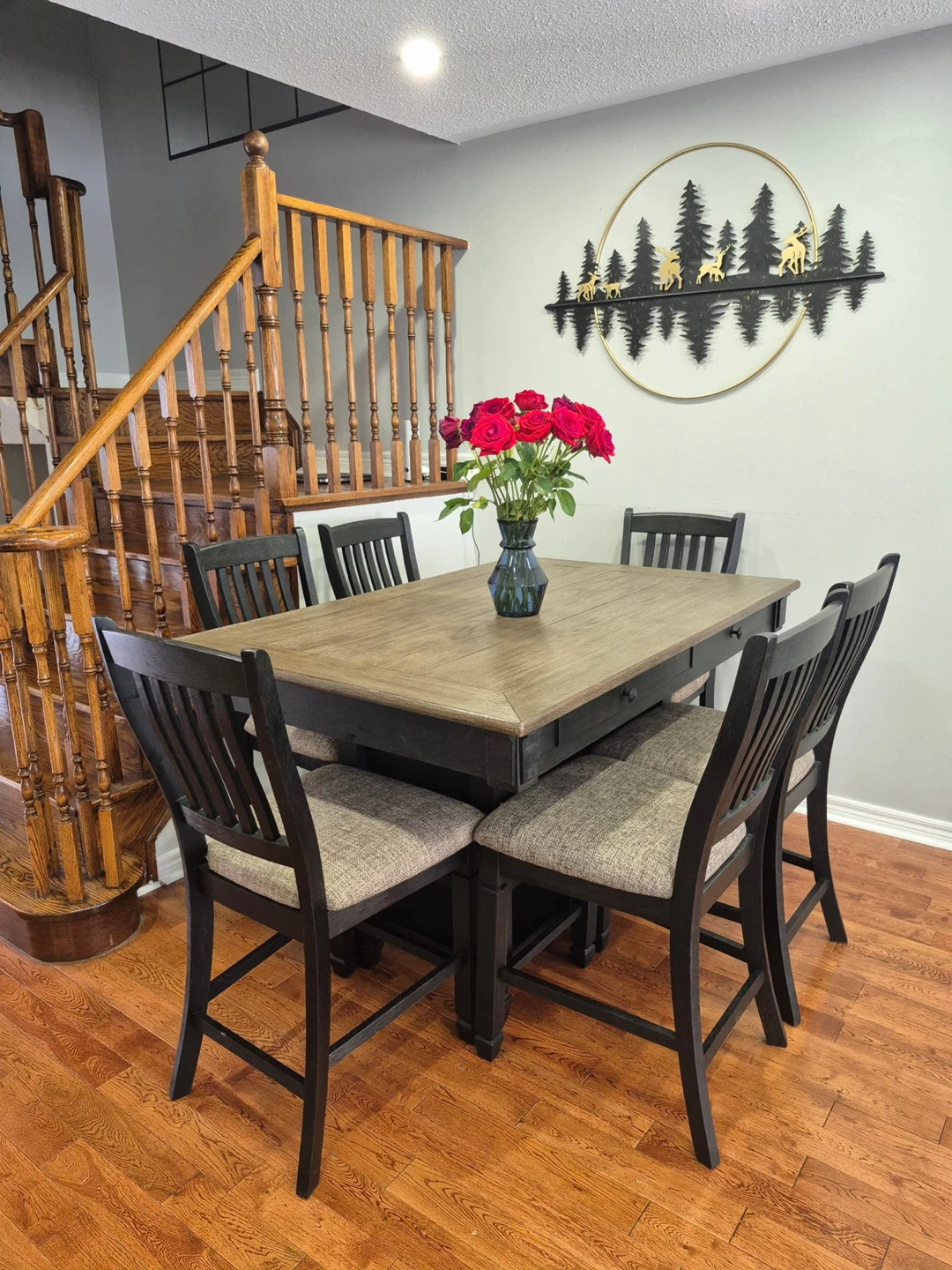 Dining Table and 6 Chairs Set - photo 4