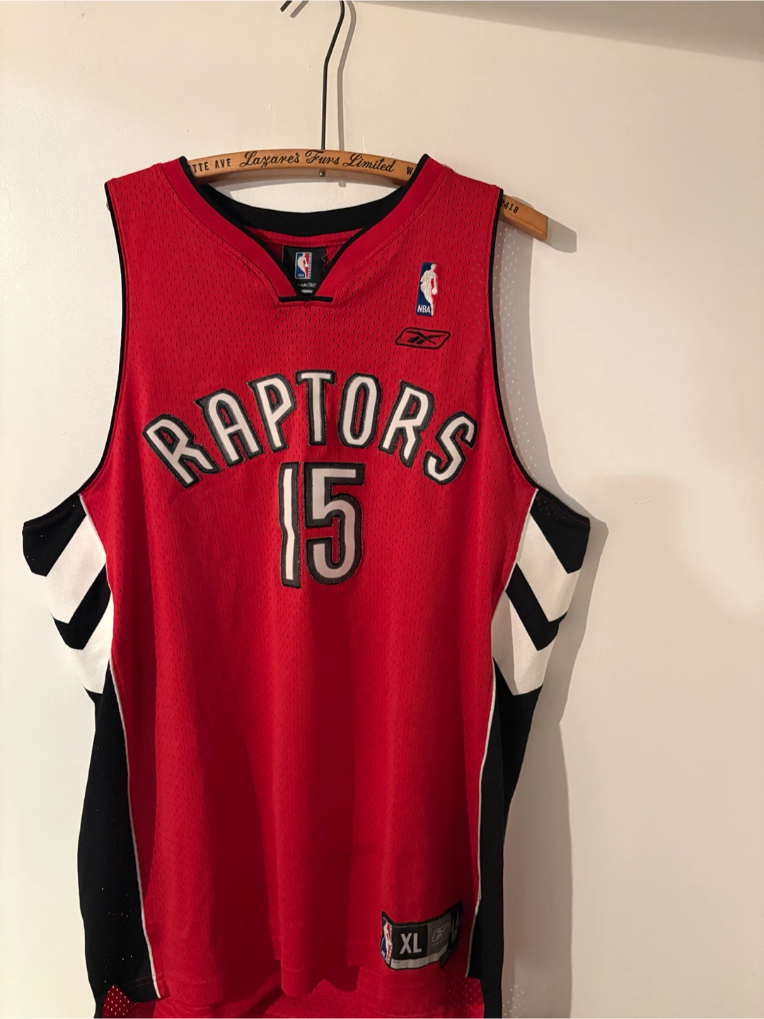 Reebok NBA Toronto Raptors Vince Carter Jersey XL