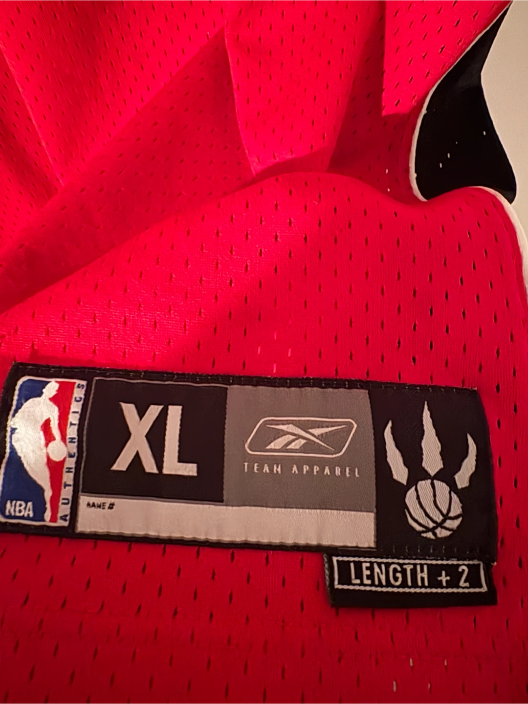 Reebok NBA Toronto Raptors Vince Carter Jersey XL - photo 4
