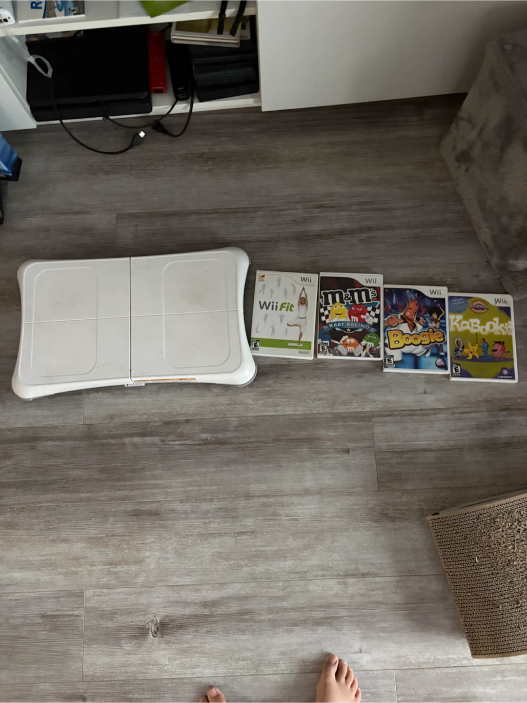 Nintendo Wii Balance Board with Wii Fit Games and more
