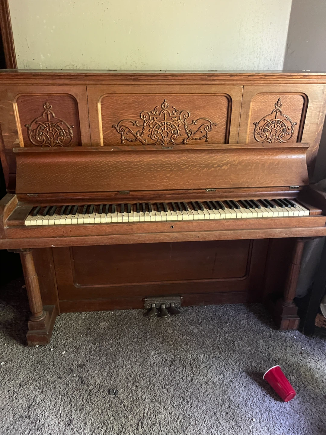 Antique Upright Piano