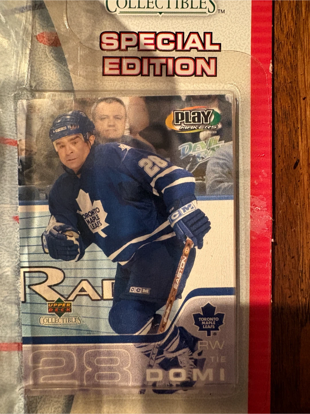 Upper Deck Playmakers Tie Domi Bobblehead Special Edition - photo 2