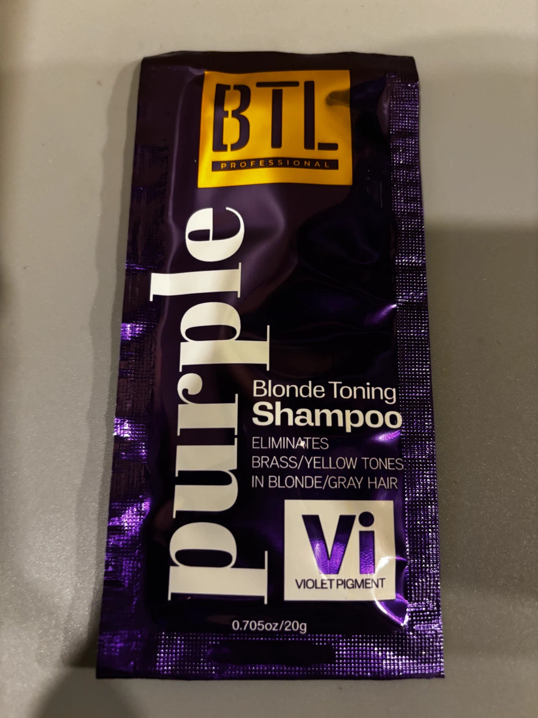 BTL Professional Purple Blonde Toning Shampoo - photo 2
