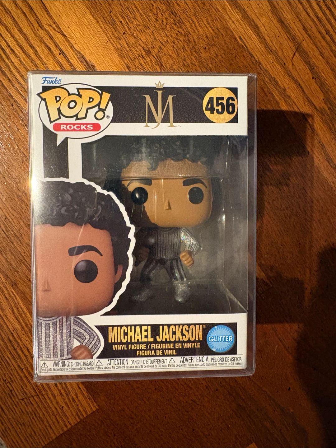 Funko Pop! Rocks Michael Jackson Glitter Vinyl Figure #456