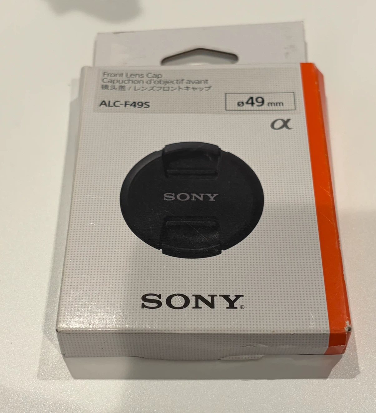 New Sony 49mm Camera Lens Cap Cover ALC-F49S