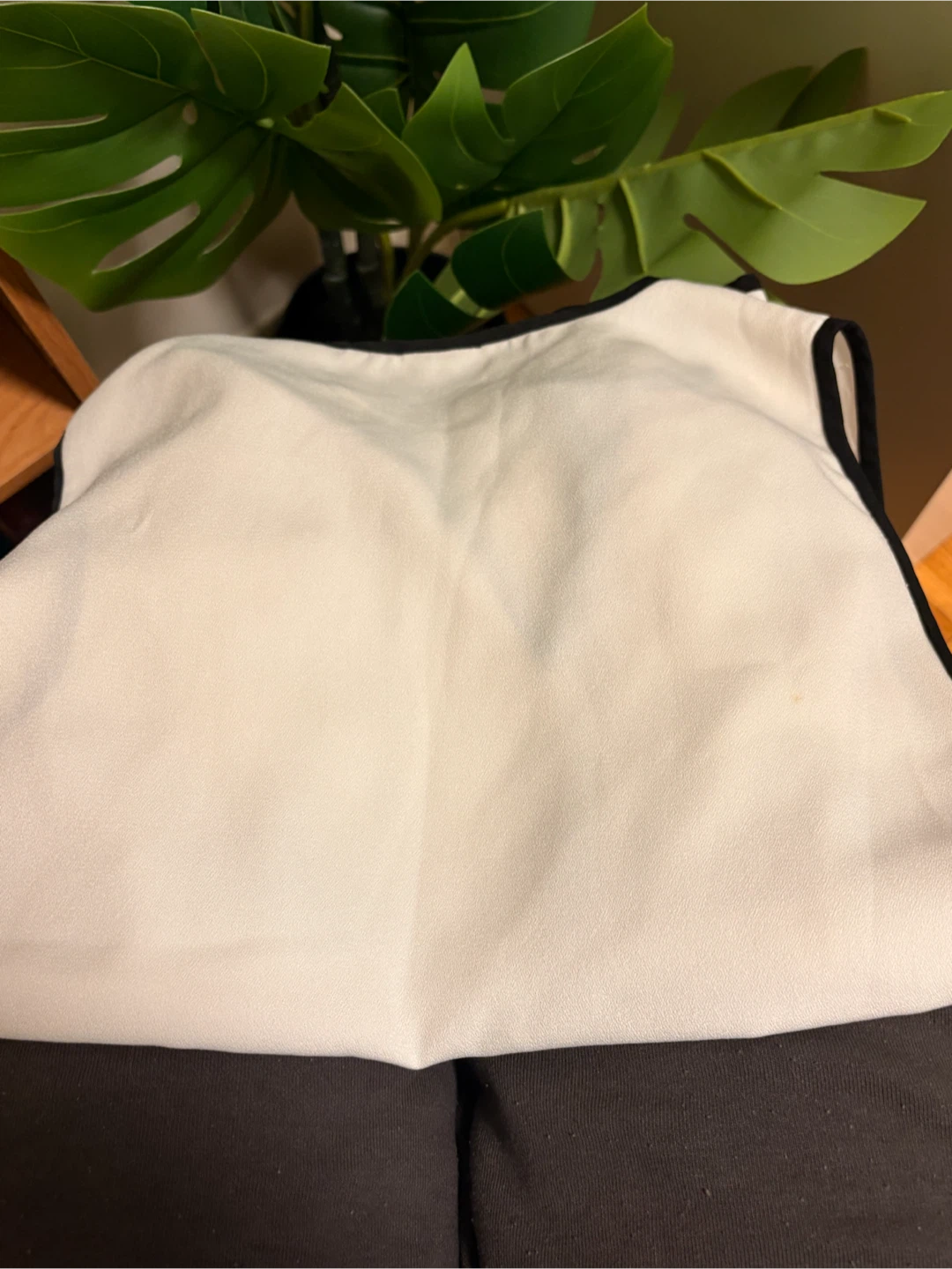 SSG Sleeveless Blouse - Cream XS - photo 3