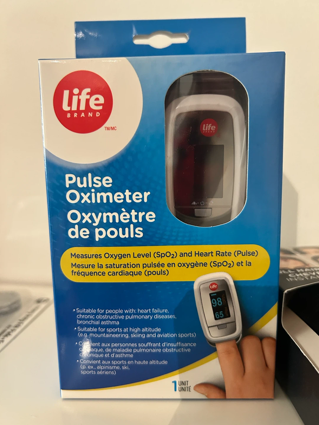 (new) Life Brand Pulse Oximeter