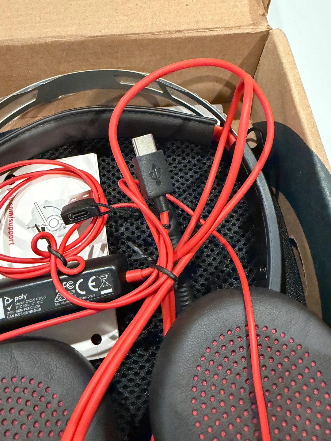 New Poly Blackwire 5220 Stereo USB-C Headset - photo 3