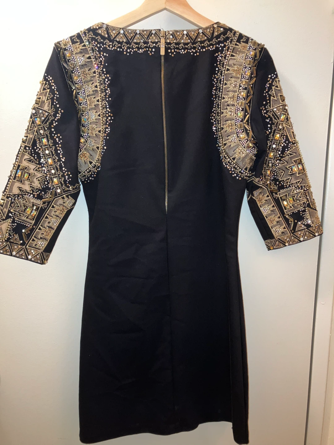 Nookie Embellished Black Mini Dress - photo 5