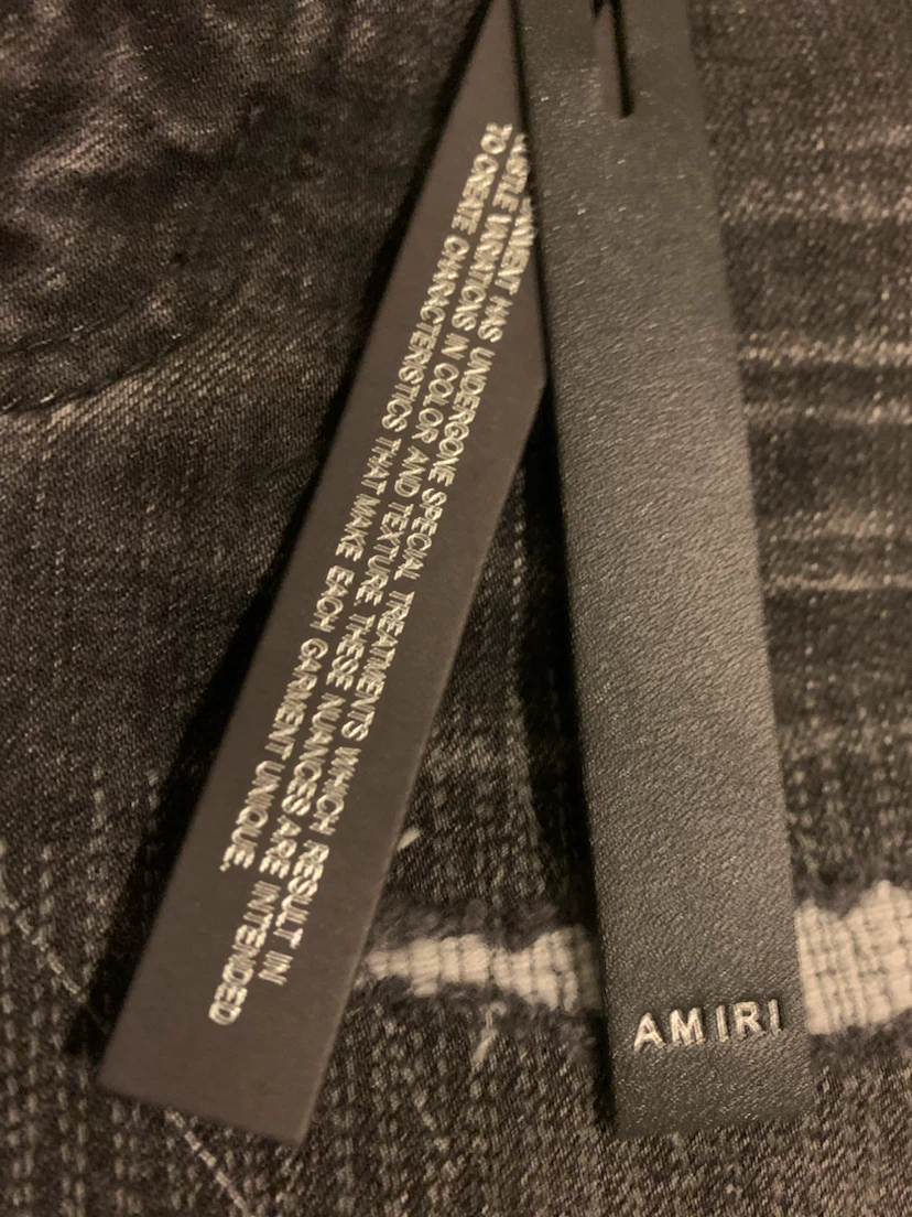 AMIRI Black Distressed Jeans - photo 4