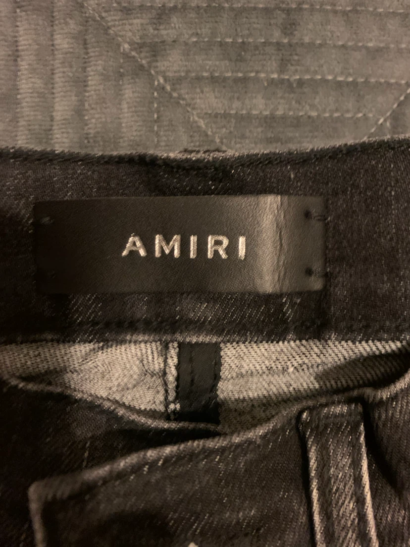 AMIRI Black Distressed Jeans - photo 5
