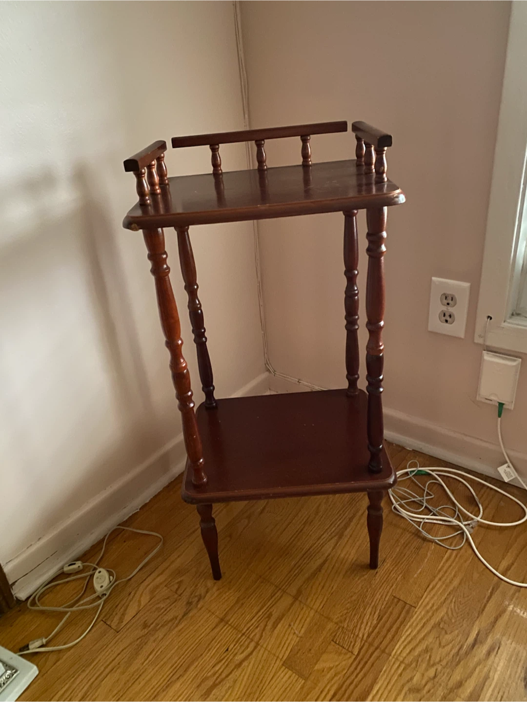 Vintage Wooden Side Table