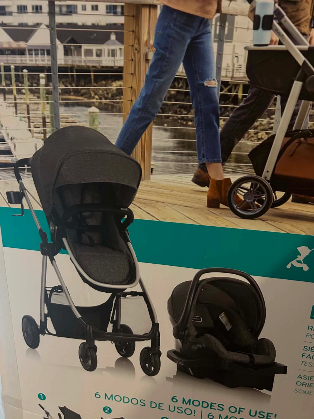 Evenflo Omni Plus Modular Travel System - Stroller & Car Seat - photo 4