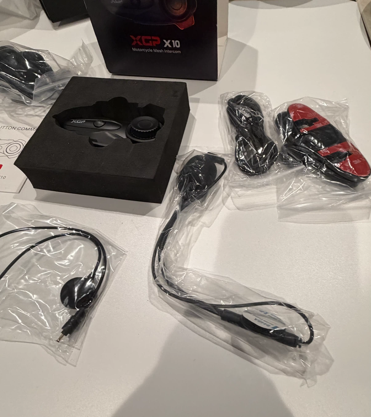 New XGP X10 10 Riders Group Mesh Motorcycle Bluetooth Intercom - photo 5