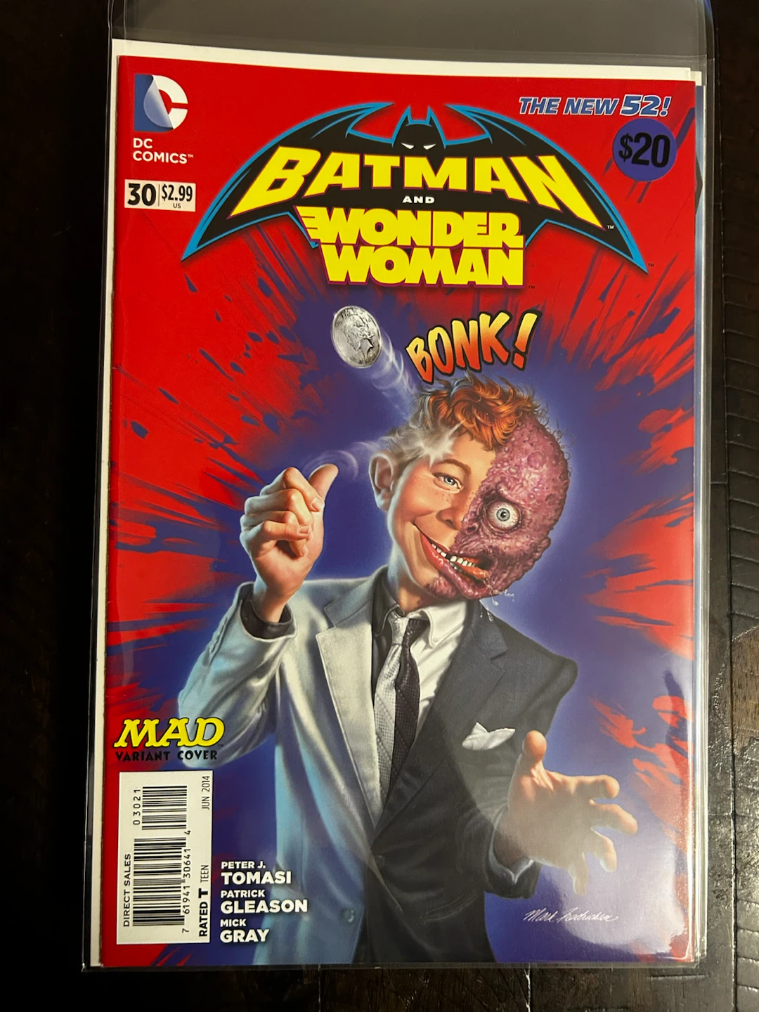 Batman and Wonder Woman #30 Mad Variant Cover - photo 2