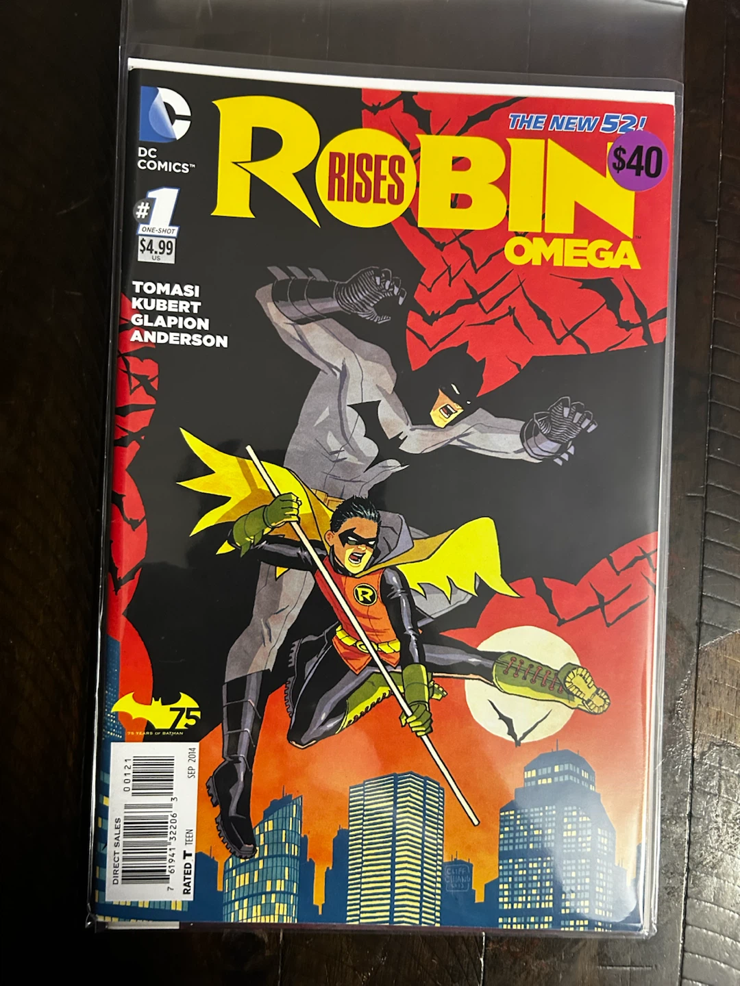 DC Comics Robin Rises Omega #1 One-Shot Comic