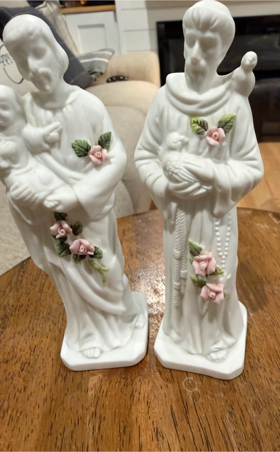 Touch of Rose by Roman Ceramic Figurines Set of 2 - photo 2