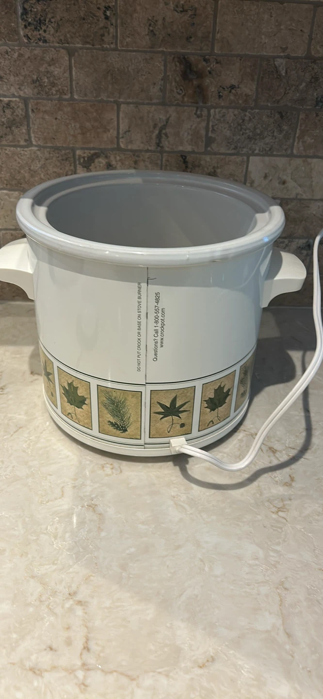 SMALL VINTAGE RIVAL CROCK POT (SEE LISTING) - photo 2