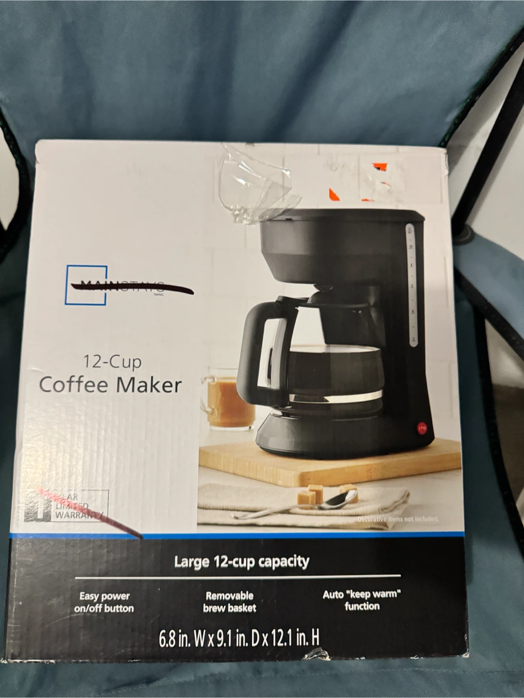 Mainstays 12-Cup Coffee Maker