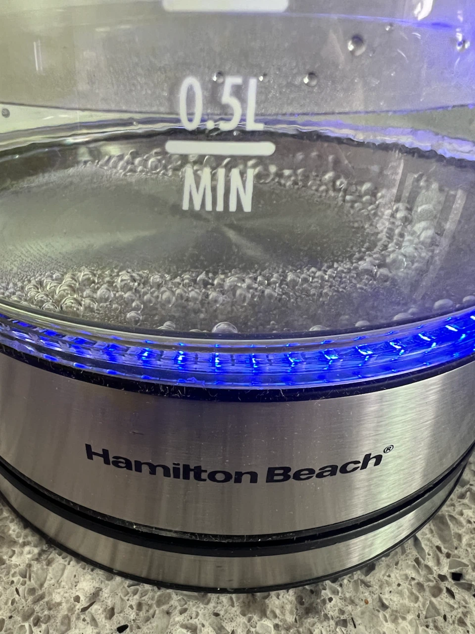 Glass 1L electric kettle – Hamilton Beach - photo 5