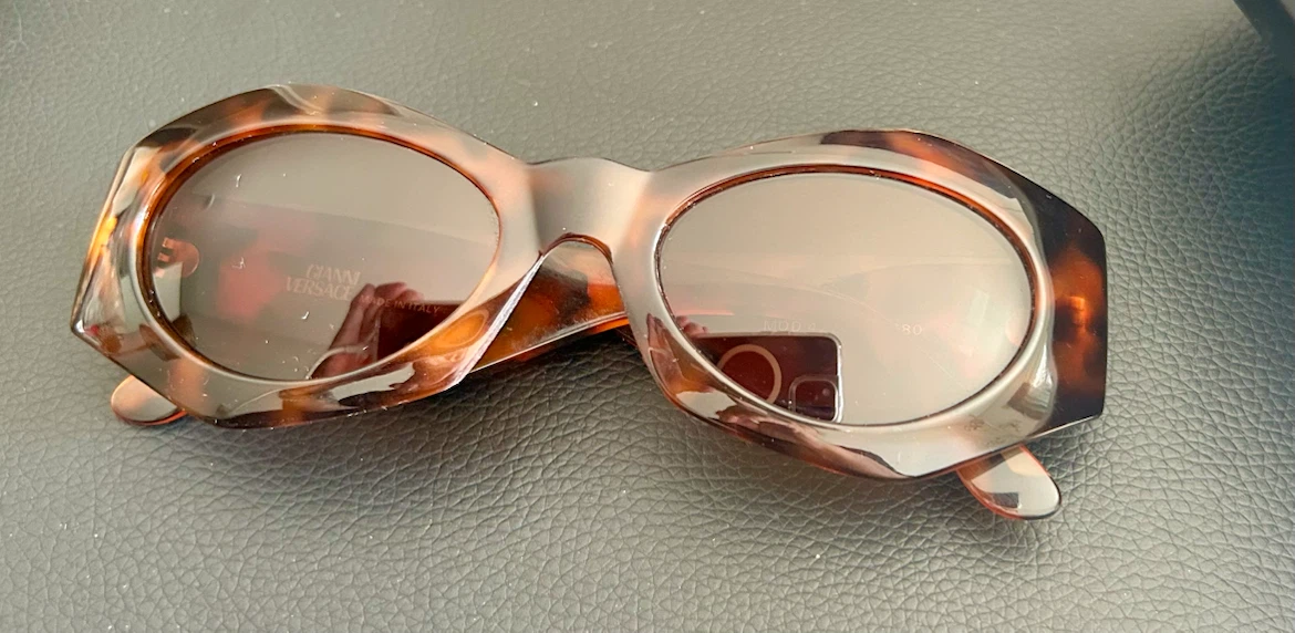 Versace vintage sunnies sunglasses tortoise gorgeous ! - photo 3
