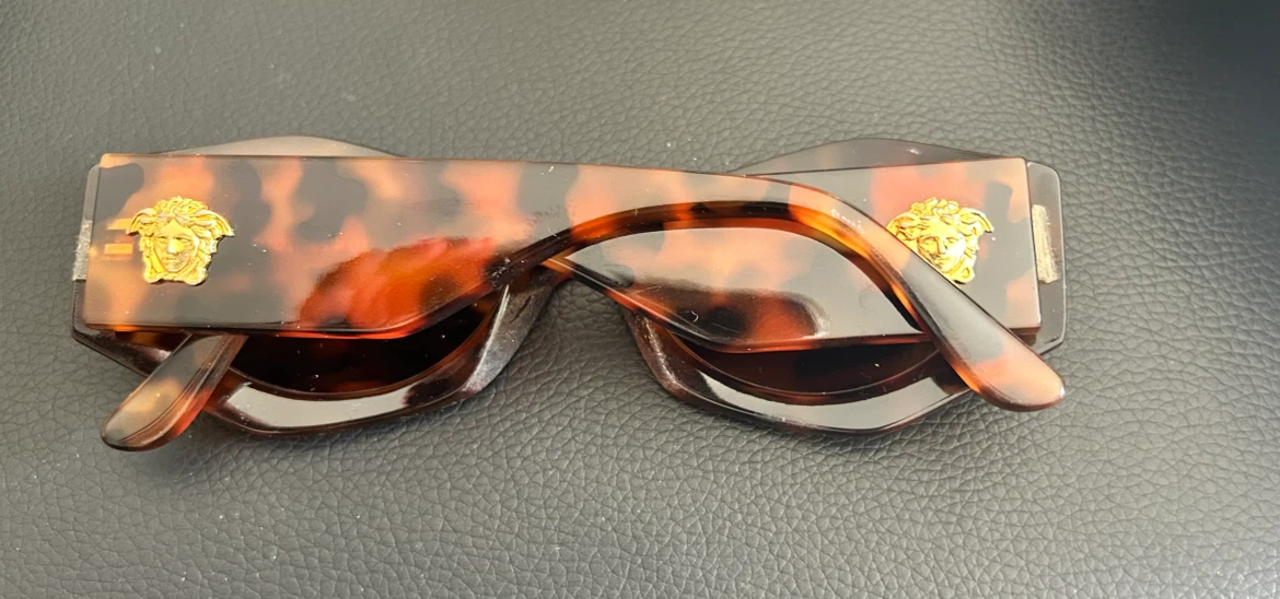 Versace vintage sunnies sunglasses tortoise gorgeous ! - photo 4