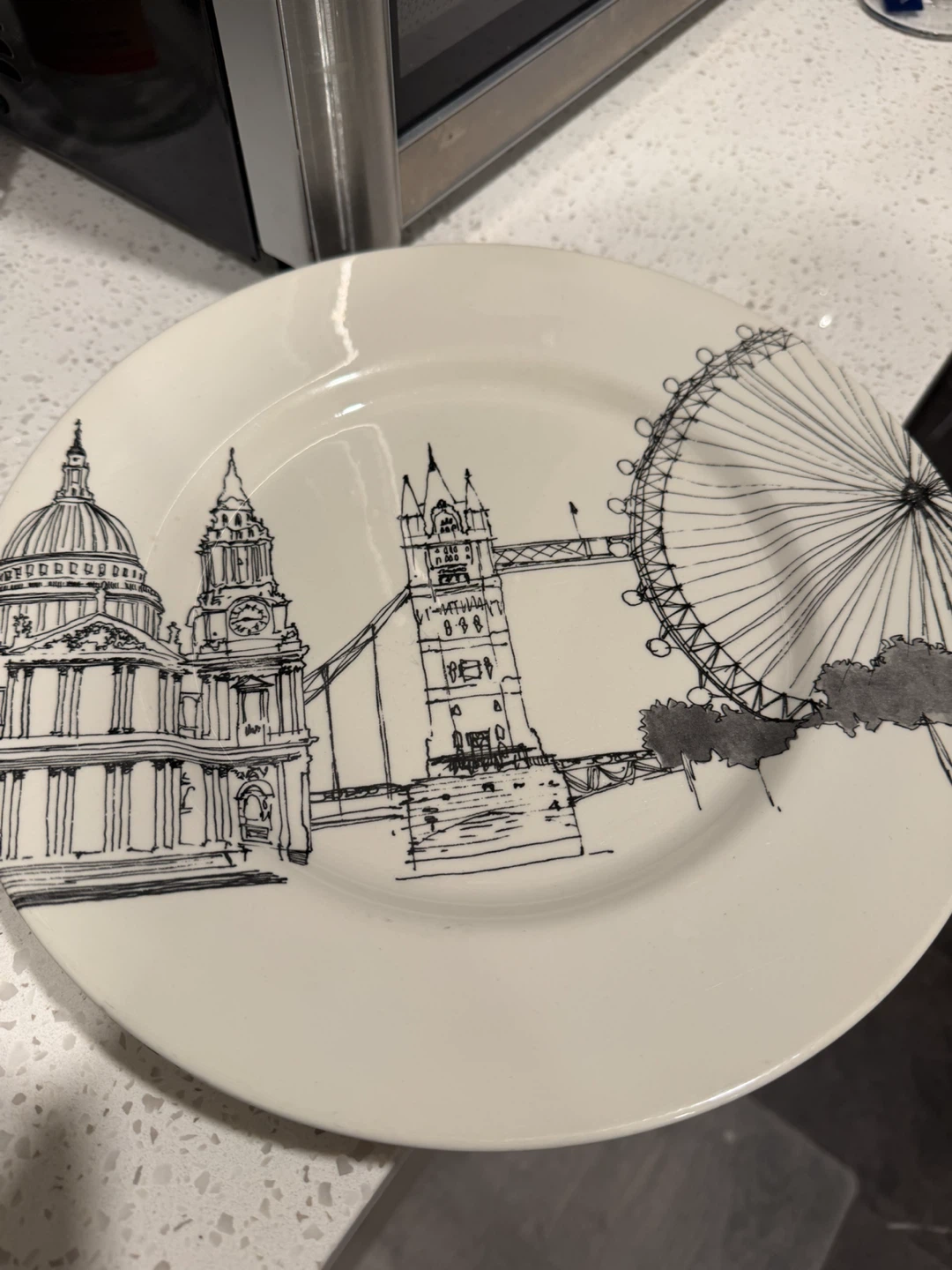 London Skyline Decorative Plate