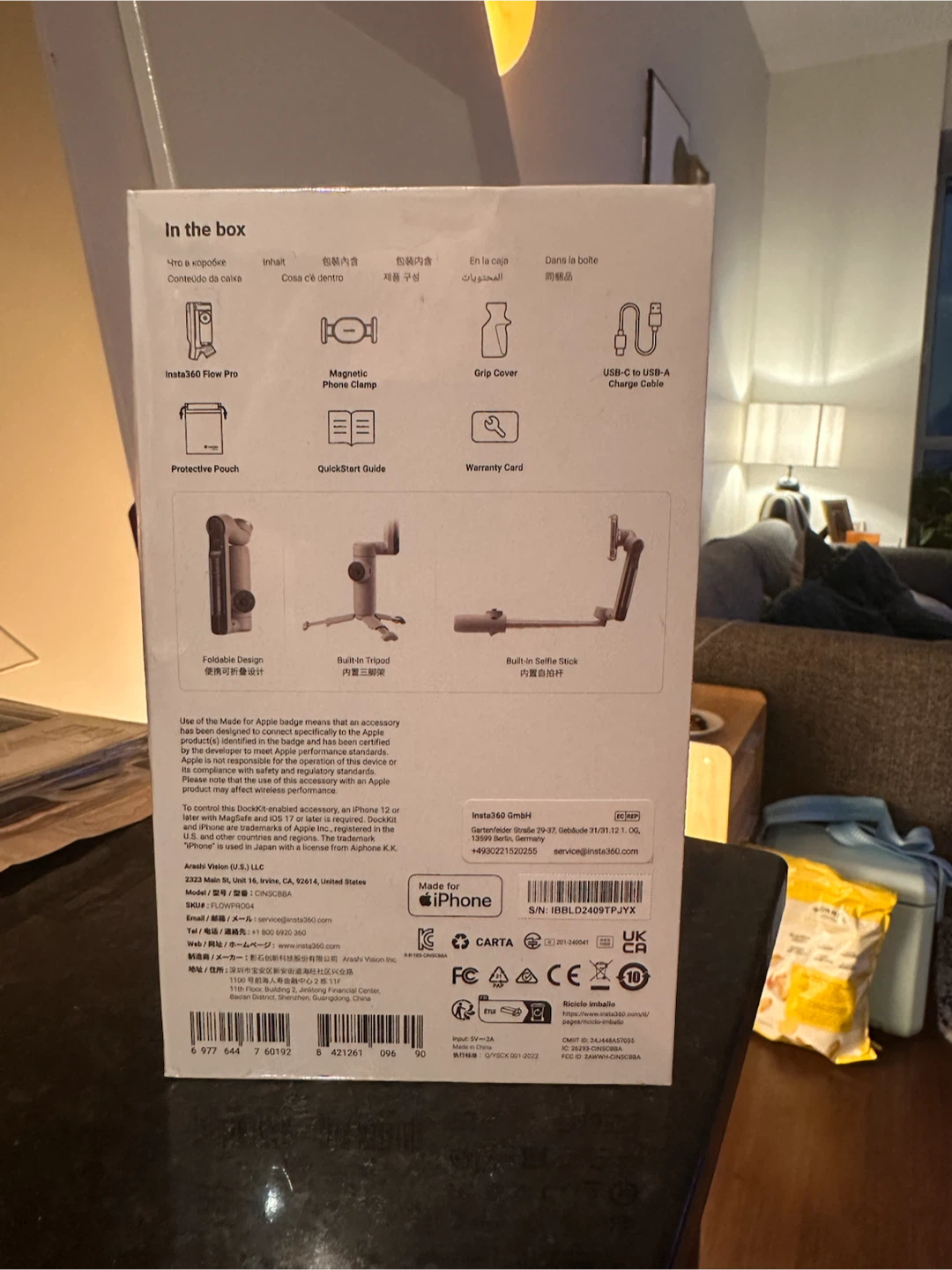 Brand new Insta360 Flow Pro - photo 3